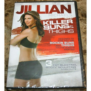 [New] Jillian Michaels: Killer Buns & Thighs DVD Fitness Training Workouts